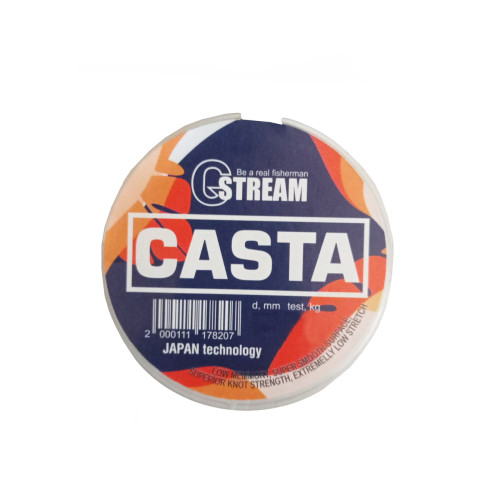 Волосінь прозора G.STREAM CASTA 150m 0.25/6,38kg Волосінь прозора G.STREAM CASTA 150m 0.25/6,38kg