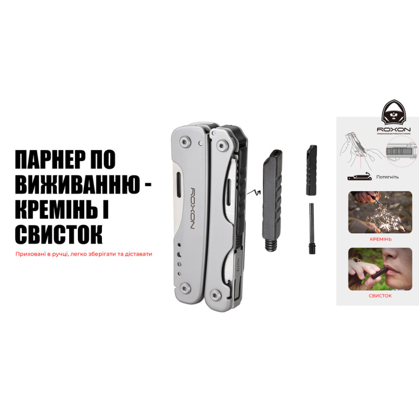 Мультитул Roxon Flash S803E (20 до 1)