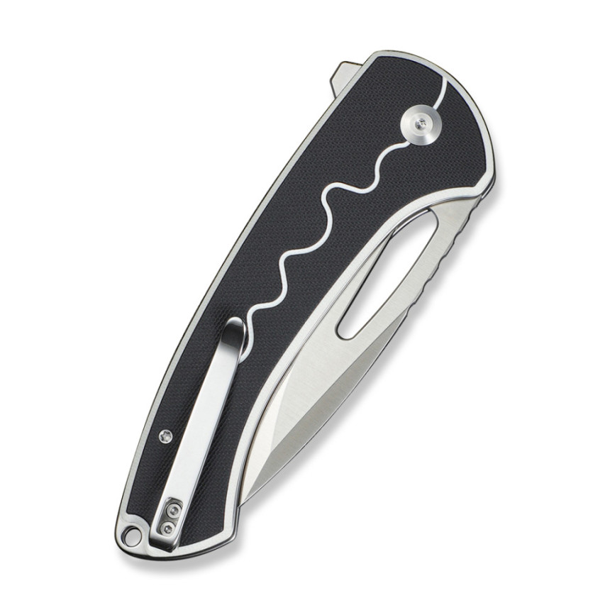 Ніж складаний Sencut Squiggy White/Black S24082A-1