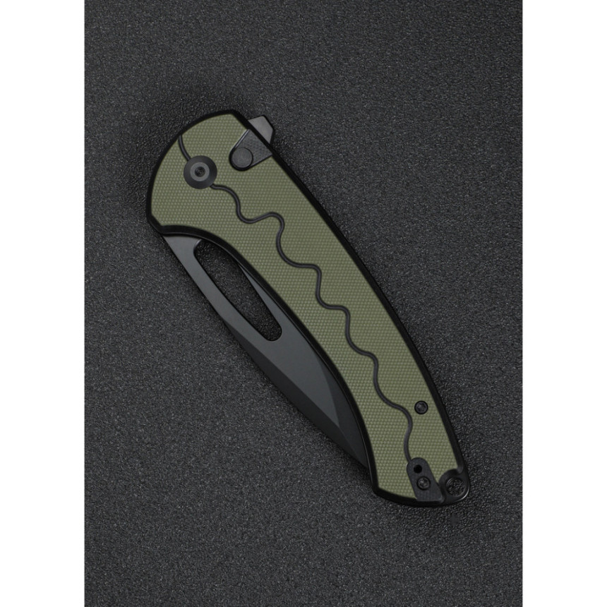 Ніж складаний Sencut Squiggy Black/Green S24082A-2