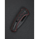 Ніж складаний Sencut Squiggy Burgundy/Black S24082A-3