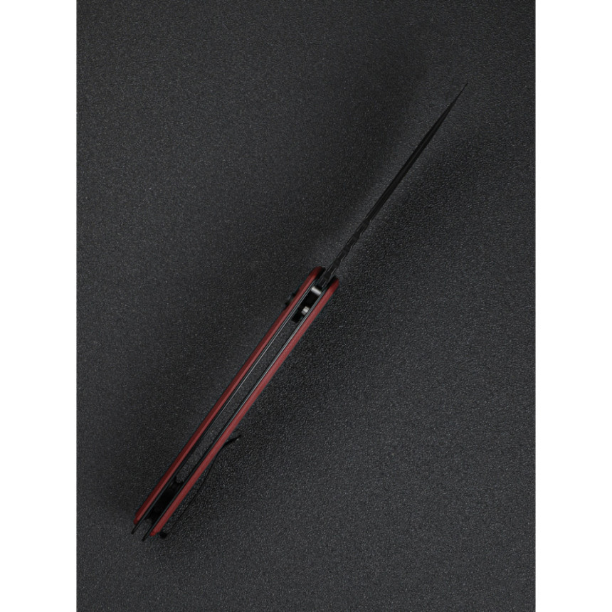 Ніж складаний Sencut Squiggy Burgundy/Black S24082A-3