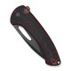 Ніж складаний Sencut Squiggy Burgundy/Black S24082A-3