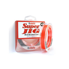 Шнур плетений Fanatik Super Jig PE X8 120 m (#1.0) 0.16 mm 10.0 kg Orange