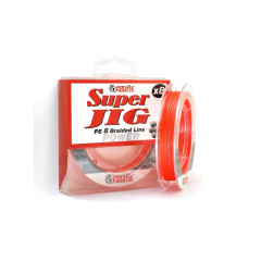 Шнур плетений Fanatik Super Jig PE X8 120 m (#2.0) 0.23 mm 16.3 kg Orange