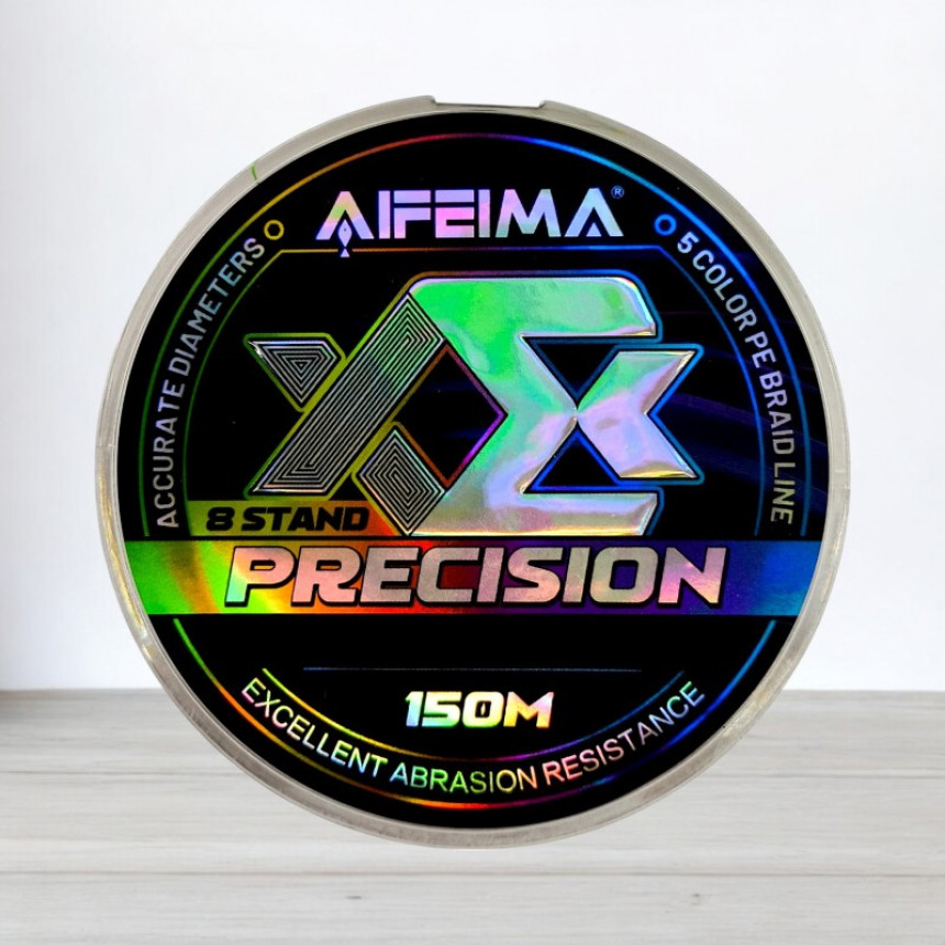 Шнур Feima Precision X8, 150м, 0,10мм