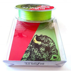 Шнур рибальський BIZON PE FLUORO GREEN, 100м, діаметр 0,50мм