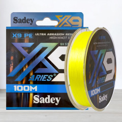 Шнур Sadey Aries PE X9, 100м, 0,12мм
