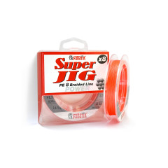 Шнур плетений Fanatik Super Jig PE X8 120 m (#1.5) 0.20 mm 14.5 kg Orange