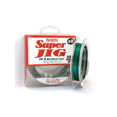 Шнур плетений Fanatik Super Jig PE X8 100 m (#1.2) 0.18 mm 12.0 kg Green