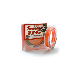 Шнур плетений Fanatik Super Jig PE X8 150 m (#0.8) 0.14 mm 8.8 kg Orange