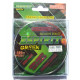Шнур BratFishing ESPIRIT GREEN, зелений, плетіння 8 ниток, 100м., діаметр 0,10мм