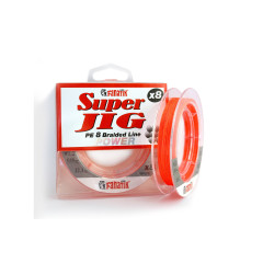 Шнур плетений Fanatik Super Jig PE X8 120 m (#1.2) 0.18 mm 12.0 kg Orange