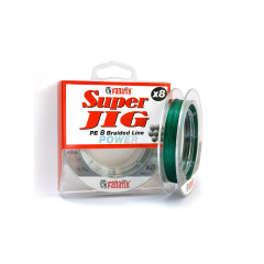 Шнур плетений Fanatik Super Jig PE X8 100 m (#0,6) 0.12 mm 6.9 kg Green