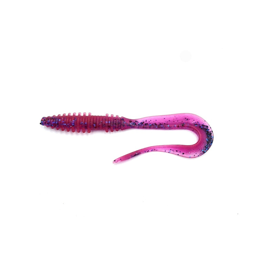 Силіконова приманка Crazy Sweep 2.5`` (63mm) Mistic pink 02 (12 шт. в упаковке)