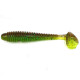 Силіконова приманка Slim View Fat 2.8" (71mm) Green Pumpkin/Shartrease 13 (8 шт. в упаковці)