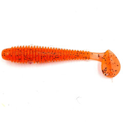 Силіконова приманка Slim View Fat 2.8" (71mm) Orange 09 (8 шт. в упаковці)
