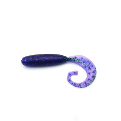 Силіконова приманка Vibe Shot 2,5`` (65mm)  Violet 04 (8 шт. в упаковці)