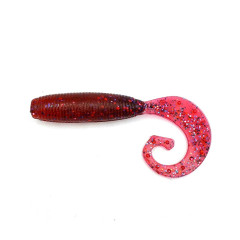 Силіконова приманка Vibe Shot 2,5`` (65mm) Redpearl 05 (8 шт. в упаковці)
