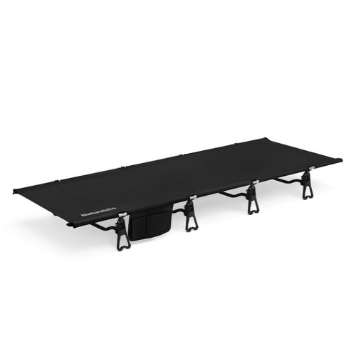 Ліжко складане Naturehike XJC08 CNK2550WS020, поліестер, алюміній, чорний