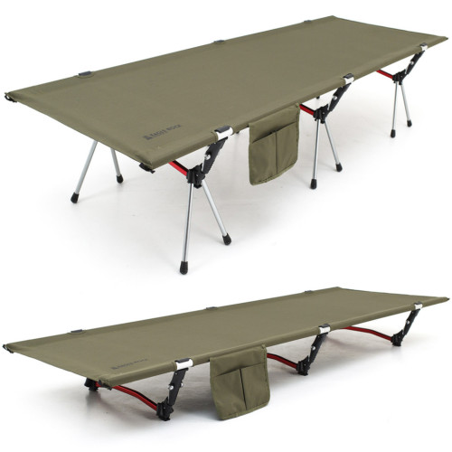 Ліжко складане Naturehike ультралегке NH19JJ006, алюміній, зелений Ліжко складане Naturehike ультралегке NH19JJ006, алюміній, зелений