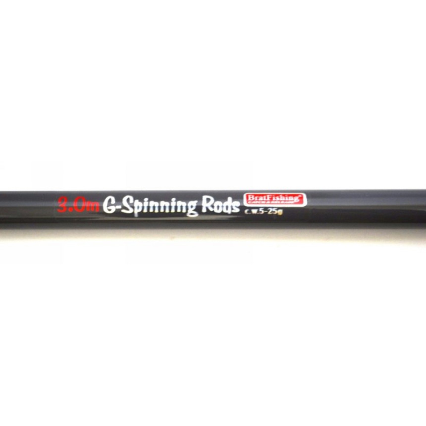 Спиннинговое вудилище Братфишинг G-SPINNING RODS, довжина 3,0 м, тест 5-25г