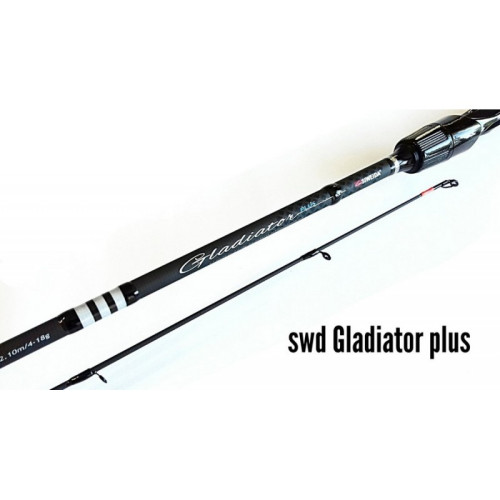 Вудлище спінінгове Siweida Gladiator plus, тест 4-18 гр, довжина 2,1м Вудлище спінінгове Siweida Gladiator plus, тест 4-18 гр, довжина 2,1м
