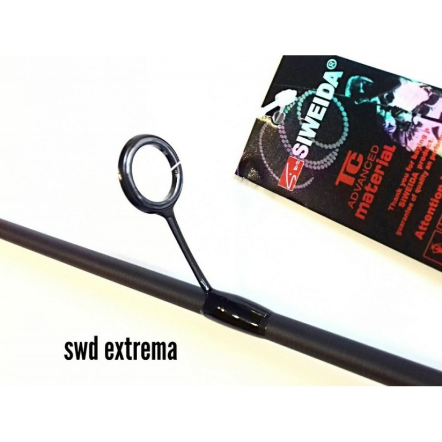 Спінінг для риболовлі Siweida Extrema, тест 3-12 гр, довжина 2,4м