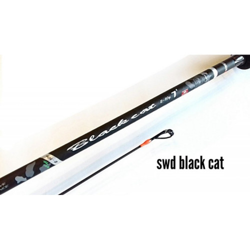 Спінінг для риболовлі Siweida Black Cat, тест 10-30 гр, довжина 2,28м Спінінг для риболовлі Siweida Black Cat, тест 10-30 гр, довжина 2,28м