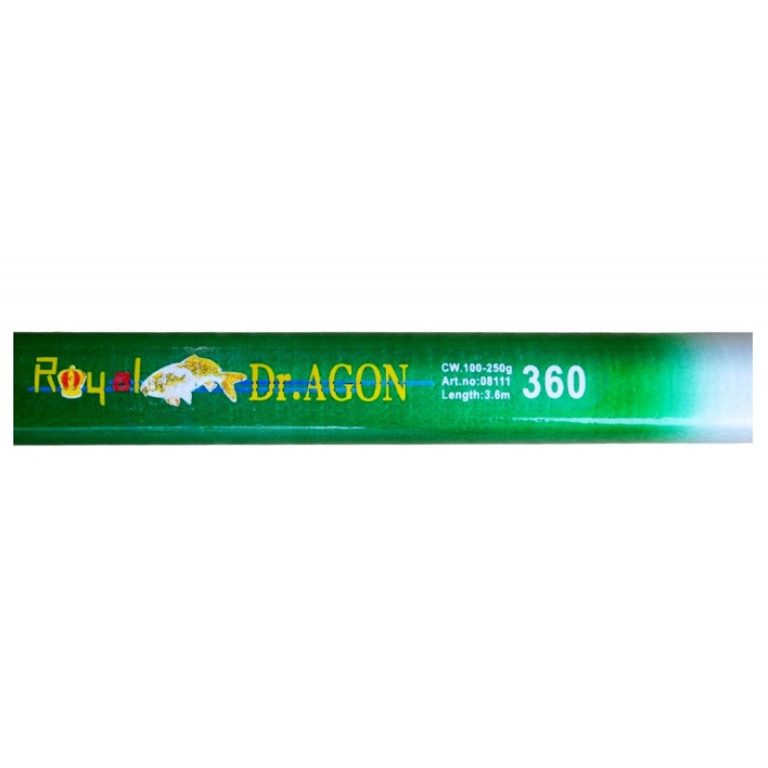 Спінінг для риболовлі, DrAGON Royal Fish, тест 100-250г, довжина 3,6м