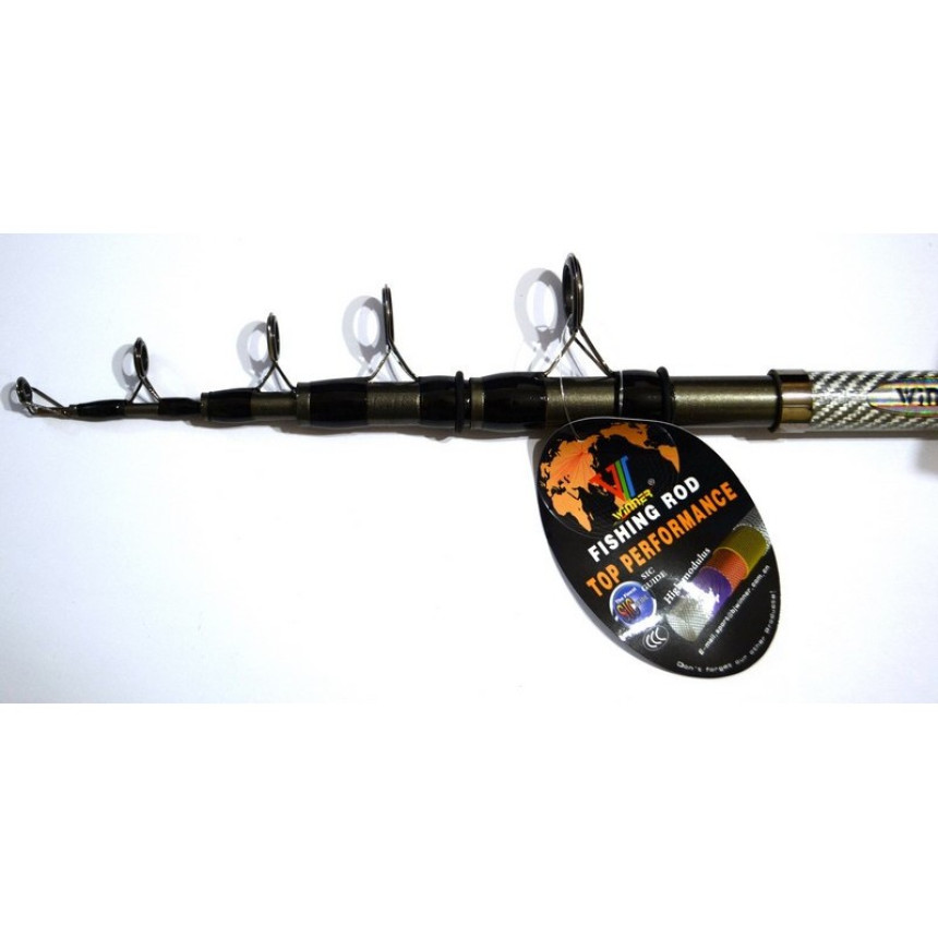 Спінінг Winner Navigators Telespin №0110010-B, тест 80-120г, довжина 2,7м