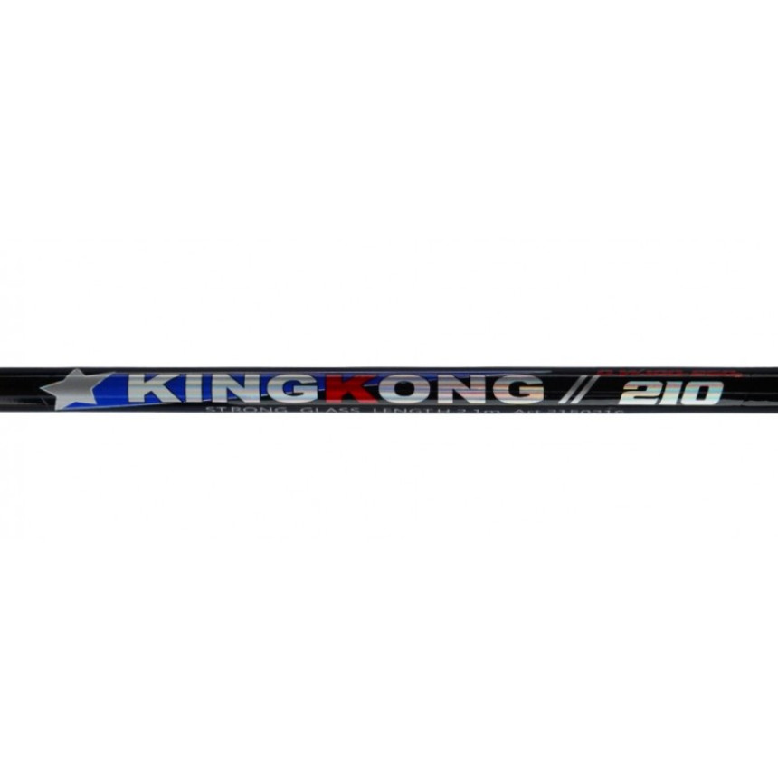 Спінінг для риболовлі, Siweida King Kong, тест 100-250г, довжина 2,1м