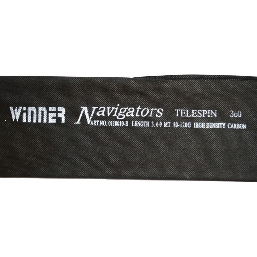 Спінінг Winner Navigators Telespin №0110010-B, тест 80-120г, довжина 3,6м