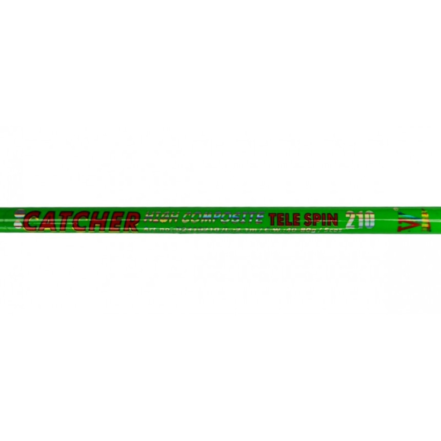 Спінінг рибальський, Winner Catcher Telespin, тест 40-80г, довжина 2,1м