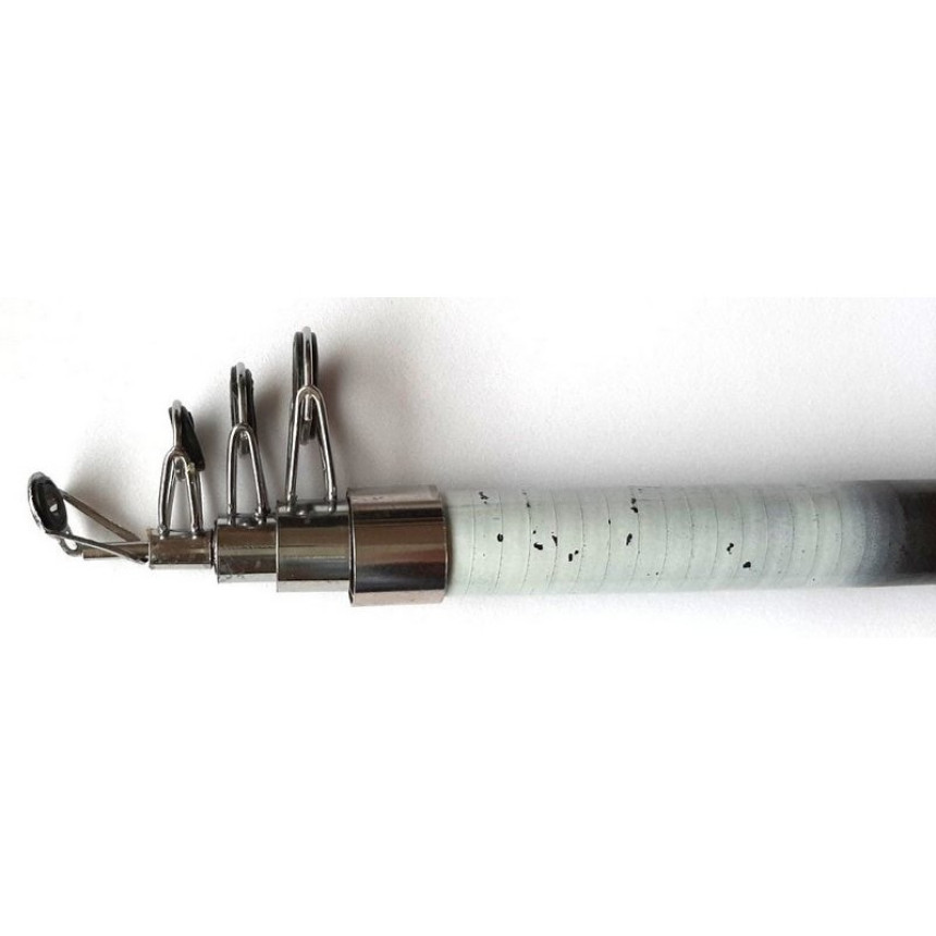 Вудка BratFishing BALOO TELESCOPIC з кільцями, 2.1 м, тест 5-25г