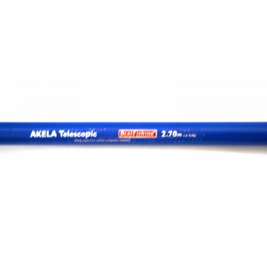 Вудка BratFishing AKELA TELESCOPIC з кільцями, 2,7 м, тест 5-25г