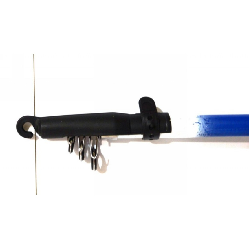 Вудка BratFishing AKELA TELESCOPIC з кільцями, 3м, тест 5-25г