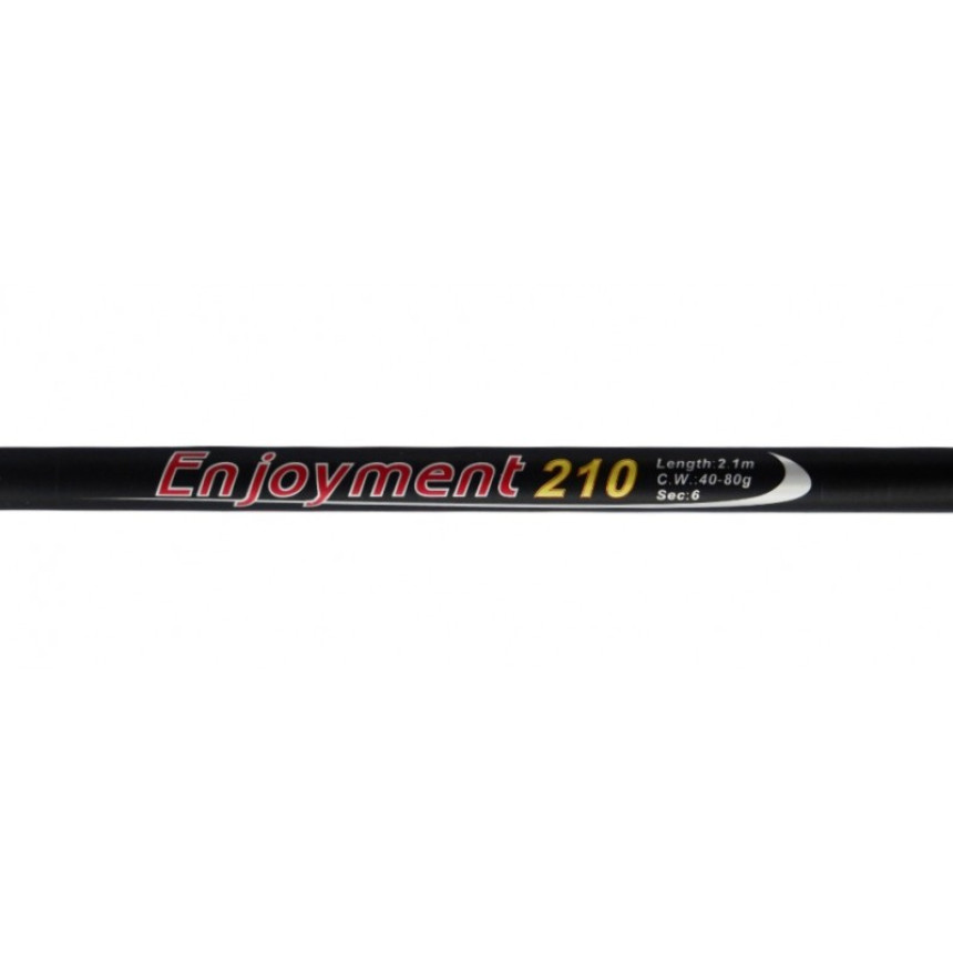 Спінінг для риболовлі, EOS Enjoyment, тест 40-80г, довжина 2,1м