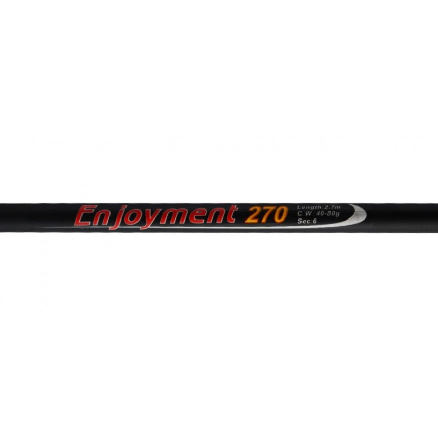 Спінінг для риболовлі, EOS Enjoyment, тест 40-80г, довжина 2,7м