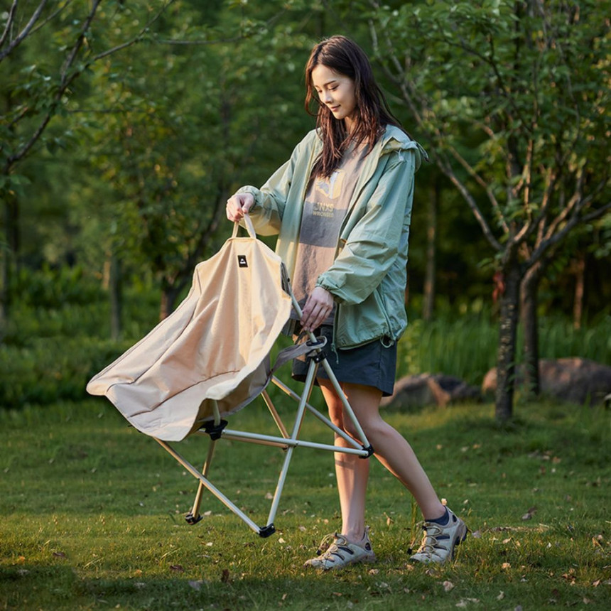 Стілець складаний Naturehike CNH23JU13002, графіт