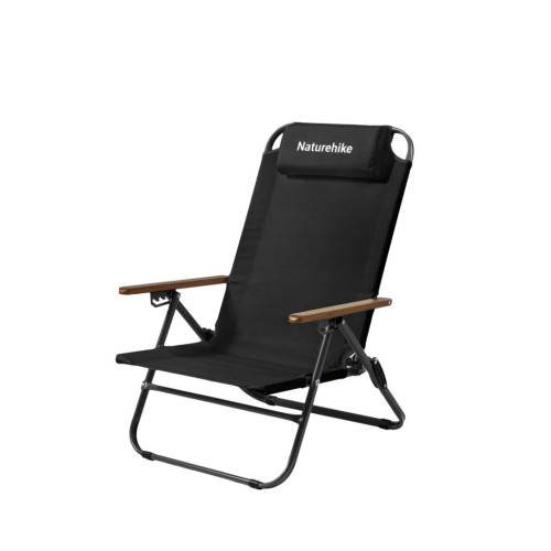 Крісло складане Naturehike CNK2550JJ012, сталь, чорний Крісло складане Naturehike CNK2550JJ012, сталь, чорний