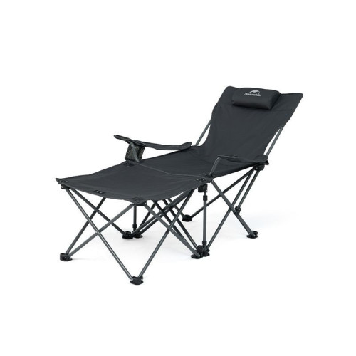 Крісло складане Naturehike CNK2350JJ011, алюміній, чорний Крісло складане Naturehike CNK2350JJ011, алюміній, чорний