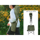 Стілець складаний Naturehike CNK23JU0001, темно-зелений