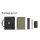 Складаний стіл Naturehike CNK2450JJ025, 60х40 см, алюміній, оливковий