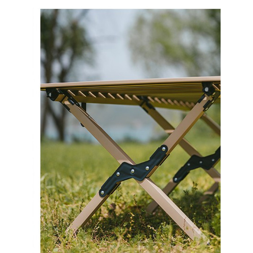 Складаний стіл Naturehike Simple Star T01 CNK2550JJ018, 89х60 см, алюміній, бежевий