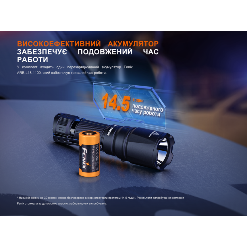 Тактичний ліхтар ручний Fenix TK05R