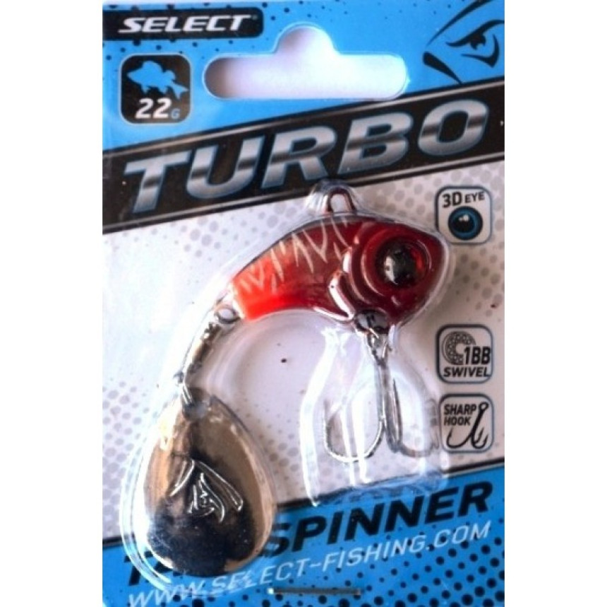 Блешня на хижу рибу, Тейл-спіннер Select Turbo, вага 22г, колір № 06