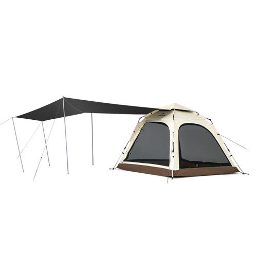 Намет тримісний автоматичний із тентом Naturehike Ango CNK2550WS010, L, коричневий Намет тримісний автоматичний із тентом Naturehike Ango CNK2550WS010, L, коричневий