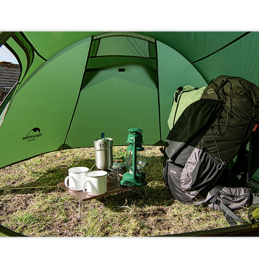 Намет тримісний Naturehike Opalus, UL, NH17L001-L, світло-зелений