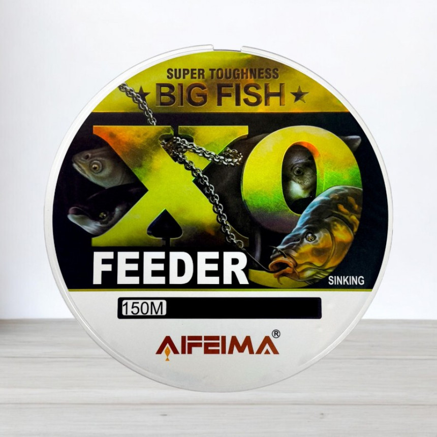 Волосінь Feima Feeder Big Fish X9, 150м, 0,30мм